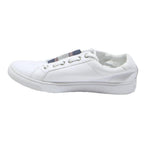 TOMMY HILFIGER Womens White Leather Low Top Trainers UK 5 Comfortable Casual