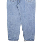 CARHARTT Mens Relaxed Blue Denim Light W36 L26 Zip Cotton Blend Jeans