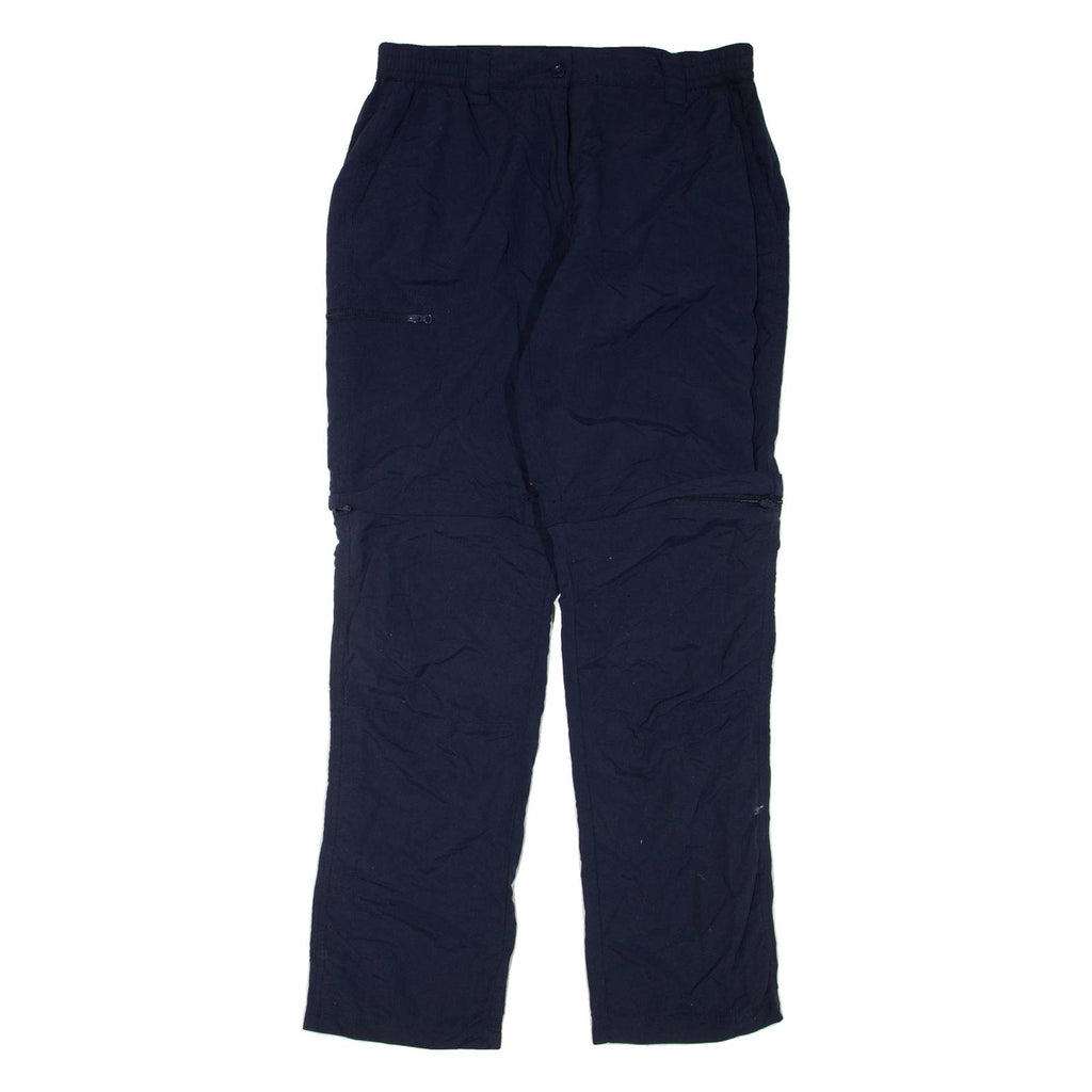 MOUNTAIN WAREHOUSE Outdoor Womens Trousers Blue Regular Straight W28 L29