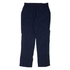 MOUNTAIN WAREHOUSE Outdoor Womens Trousers Blue Regular Straight W28 L29