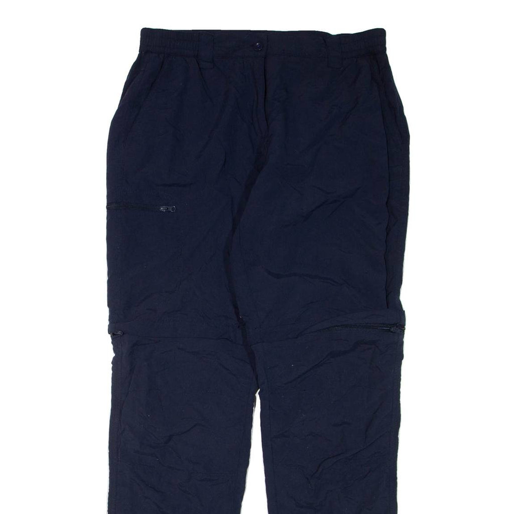 MOUNTAIN WAREHOUSE Outdoor Womens Trousers Blue Regular Straight W28 L29