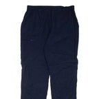 MOUNTAIN WAREHOUSE Outdoor Womens Trousers Blue Regular Straight W28 L29