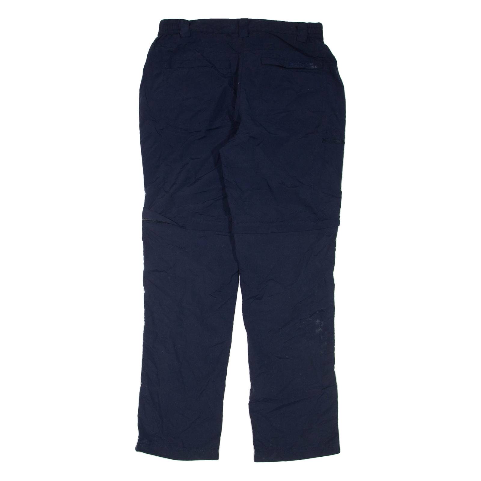 MOUNTAIN WAREHOUSE Outdoor Womens Trousers Blue Regular Straight W28 L29