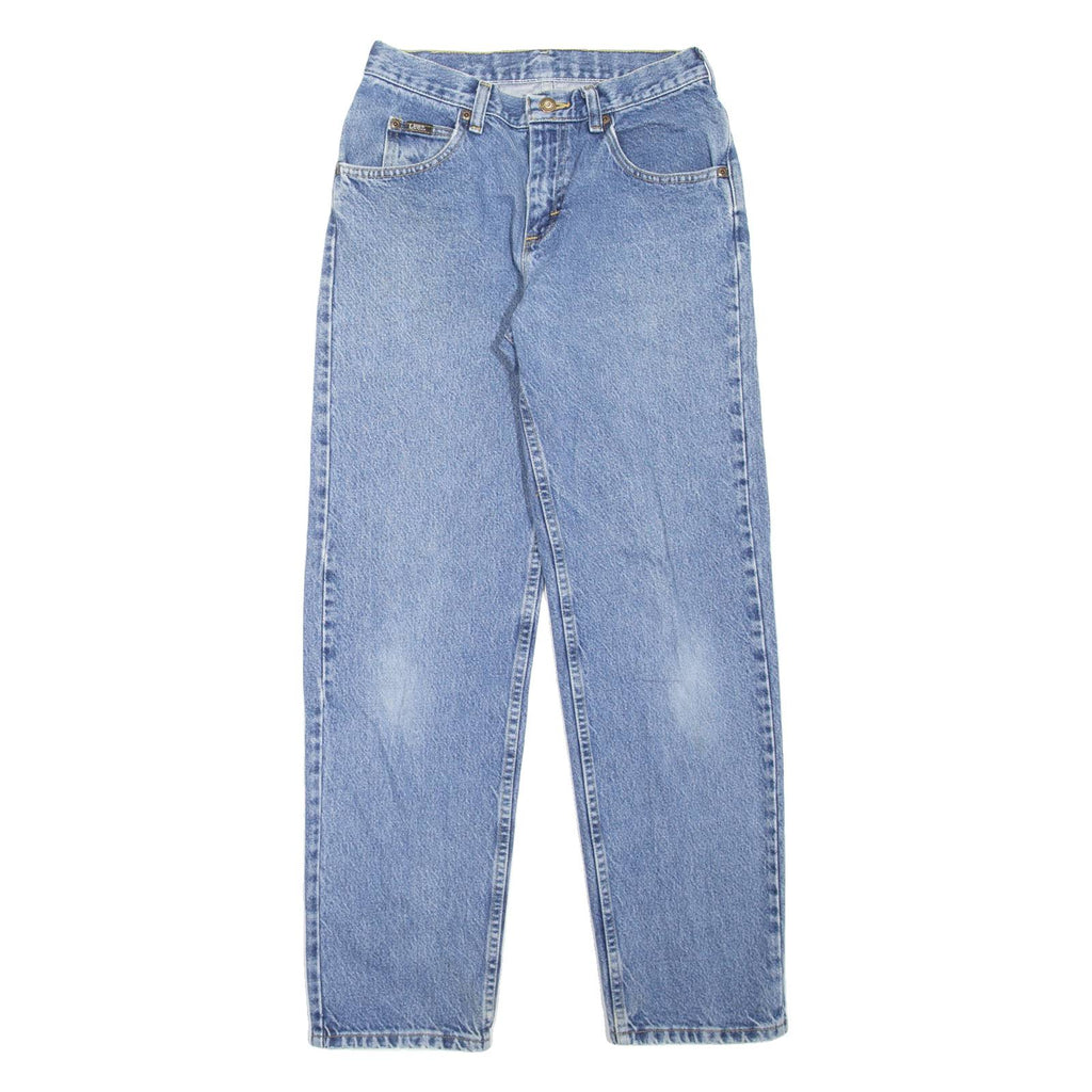 LEE Womens Jeans Blue Regular Tapered W26 L30