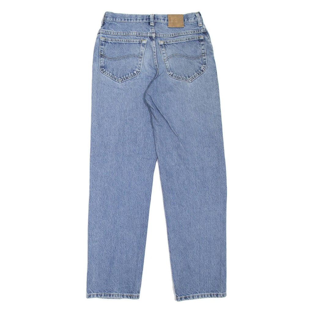LEE Womens Jeans Blue Regular Tapered W26 L30