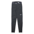 NIKE Womens Leggings Black XS W22 L26 Slim Tapered Sport Fitness Leggings
