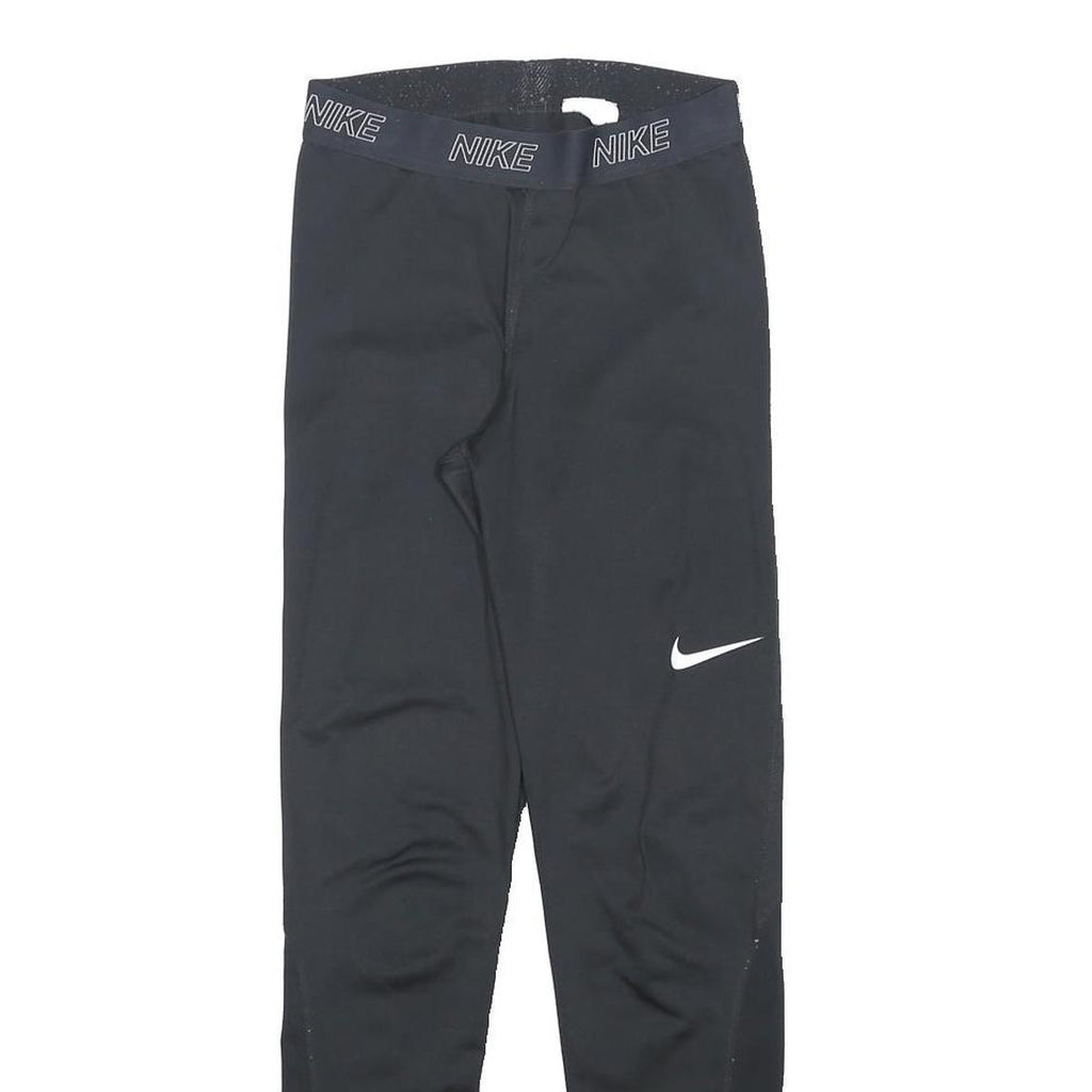 NIKE Womens Leggings Black XS W22 L26 Slim Tapered Sport Fitness Leggings