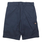 DICKIES Mens Navy Casual Shorts XL W38 Relaxed Fit Workwear Cotton Blend