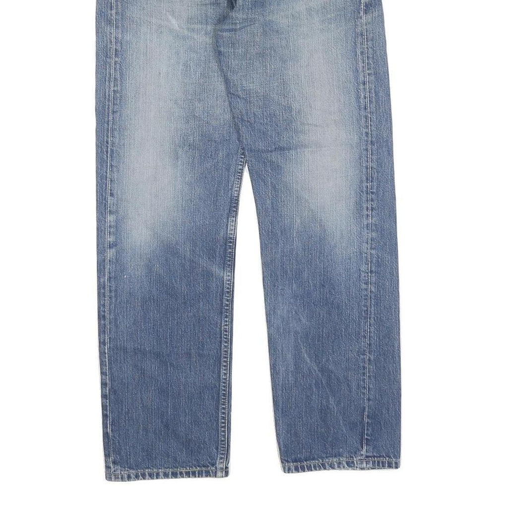 LEVI'S 501 Mens Jeans Blue Regular Straight Denim Medium W32 L30 Classic Fit