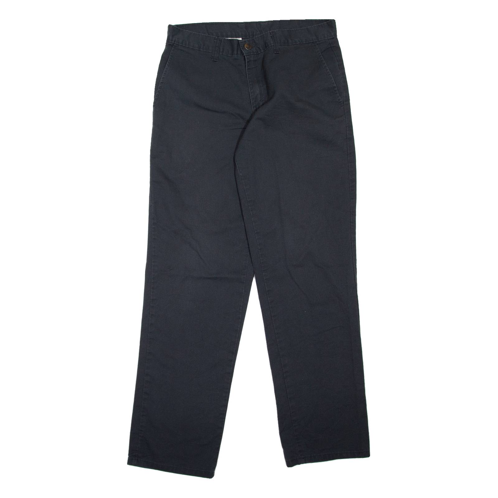 DICKIES Workwear Mens Trousers Black Regular Tapered W31 L32