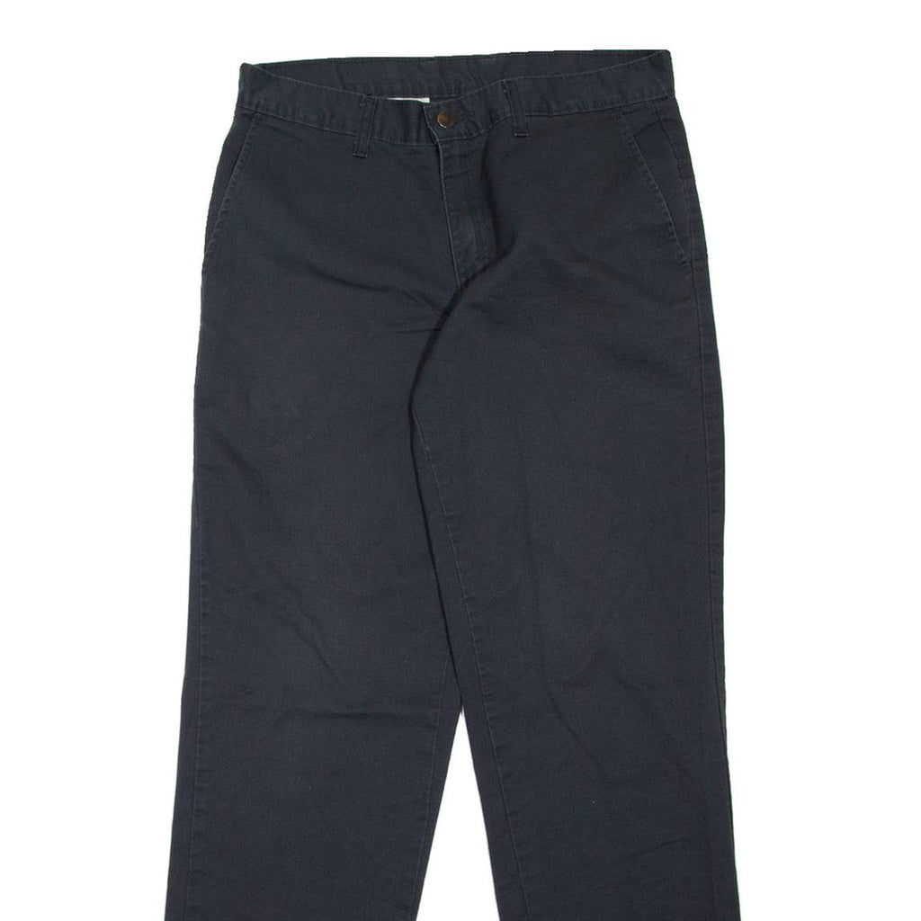 DICKIES Workwear Mens Trousers Black Regular Tapered W31 L32