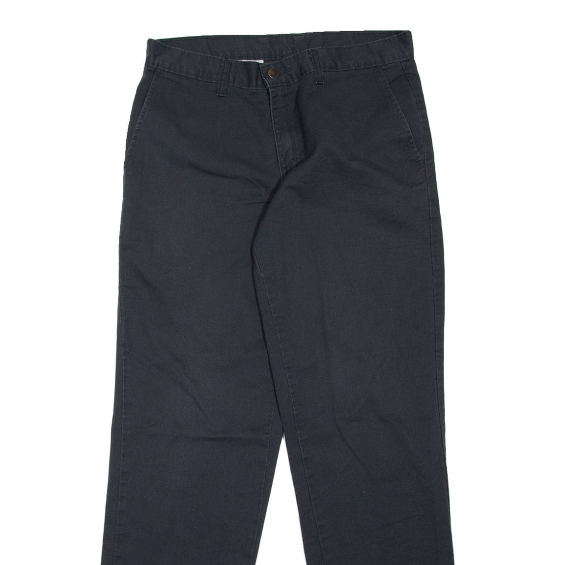 DICKIES Workwear Mens Trousers Black Regular Tapered W31 L32
