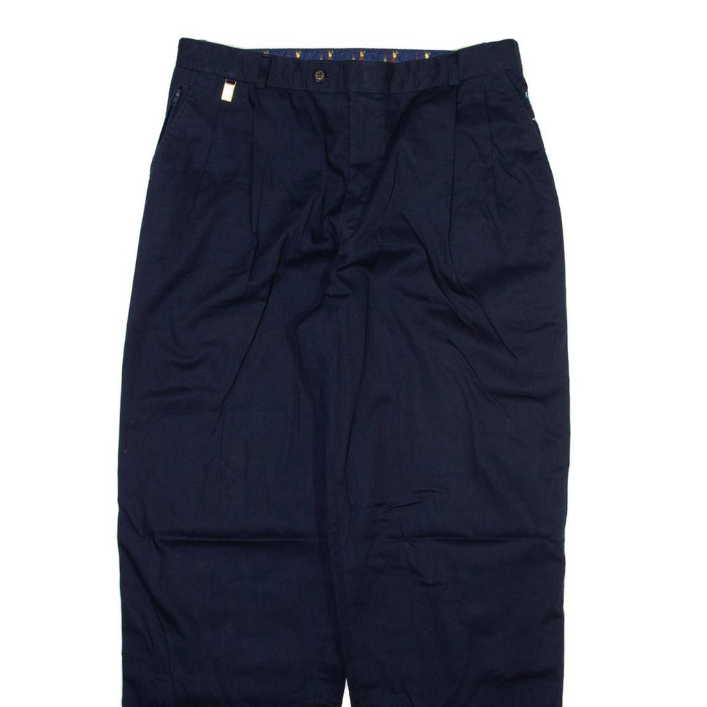 ADIDAS Mens Trousers Blue Relaxed Straight W30 L30