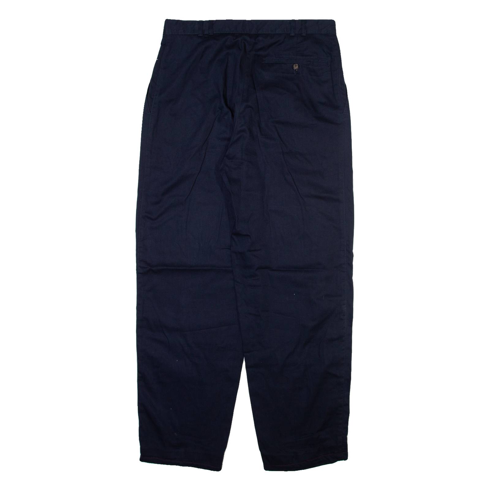 ADIDAS Mens Trousers Blue Relaxed Straight W30 L30