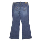 LEI Womens Regular Fit Blue Bootcut Denim Jeans W30 L28 Stylish Casual Wear