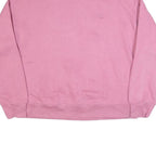 CHAMPION Womens Pink Crew Neck L Cotton Blend Sweatshirt Casual Essential