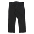 POLO RALPH LAUREN Mens Classic Black Skinny Denim W38 L30 Cotton Blend Zip Jeans