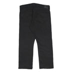 POLO RALPH LAUREN Mens Classic Black Skinny Denim W38 L30 Cotton Blend Zip Jeans