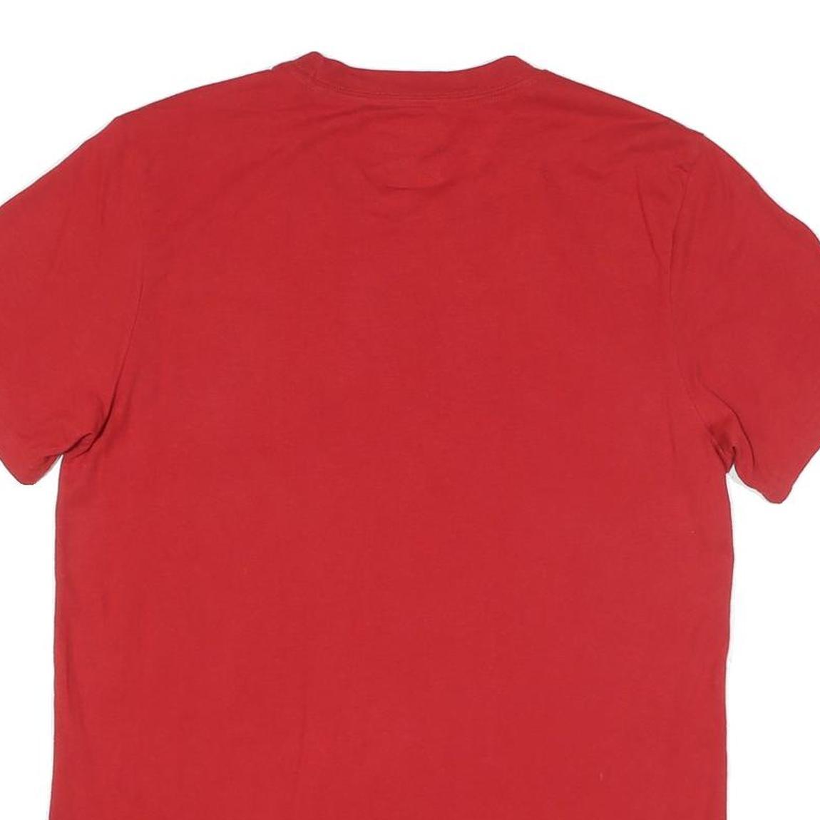 ADIDAS Mens Red Louisville Cardinals Graphic T-Shirt M Short Sleeve Crew Neck