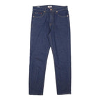 TOMMY JEANS Womens Jeans Blue Slim Skinny Denim Raw W29 L27 Classic Zip