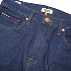 TOMMY JEANS Womens Jeans Blue Slim Skinny Denim Raw W29 L27 Classic Zip