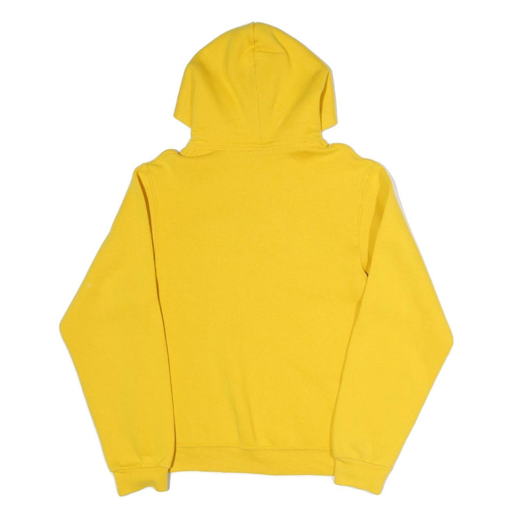 RUSSELL ATHLETIC Mens Yellow Mizzou Hoodie S Cotton Blend Pullover