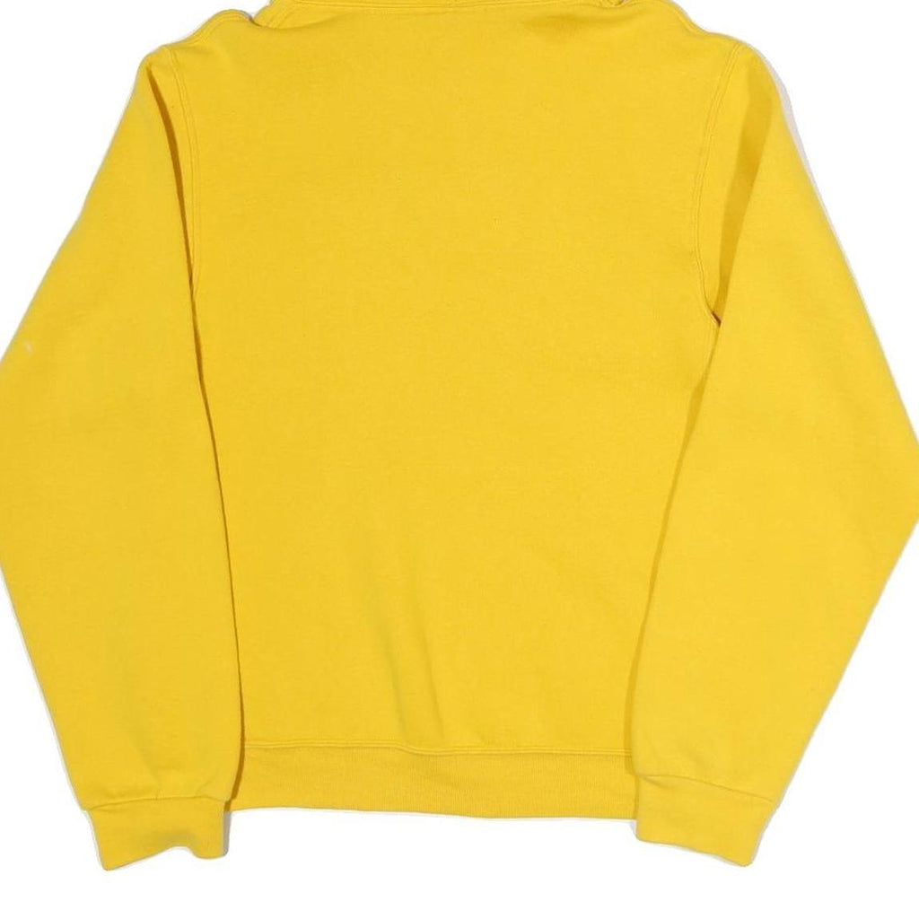 RUSSELL ATHLETIC Mens Yellow Mizzou Hoodie S Cotton Blend Pullover