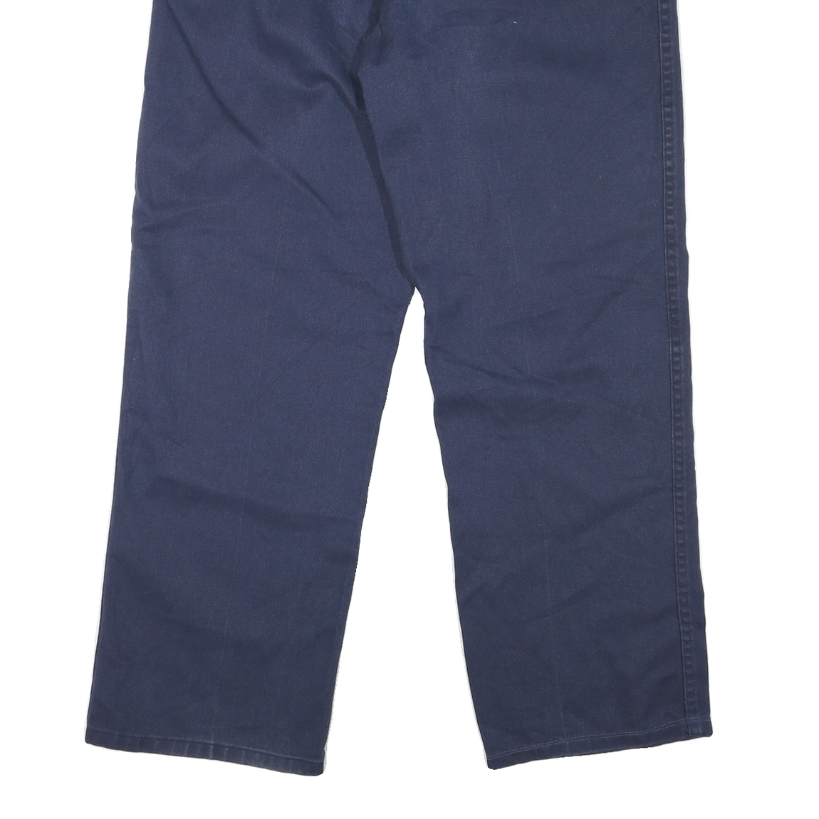 BEN DAVIS Mens Cotton Blend Navy Regular Straight Trousers W36 L30 Workwear