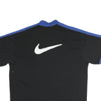 NIKE Mens Black & Blue Zip Jacket XL Polyester Blend Casual Sportswear Athletic