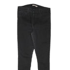 LEVI'S Womens Jeans Black Slim Skinny Denim W30 L28 Zip Cotton Blend