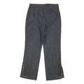 ZERRES Womens Jeans Relaxed Straight Denim Dark W28 L26 Embroidered Detail