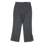 ZERRES Womens Jeans Relaxed Straight Denim Dark W28 L26 Embroidered Detail