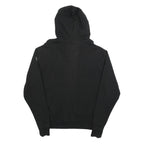 JUVENTUS Mens Black Football Club Full Zip Hoodie L Cotton Blend