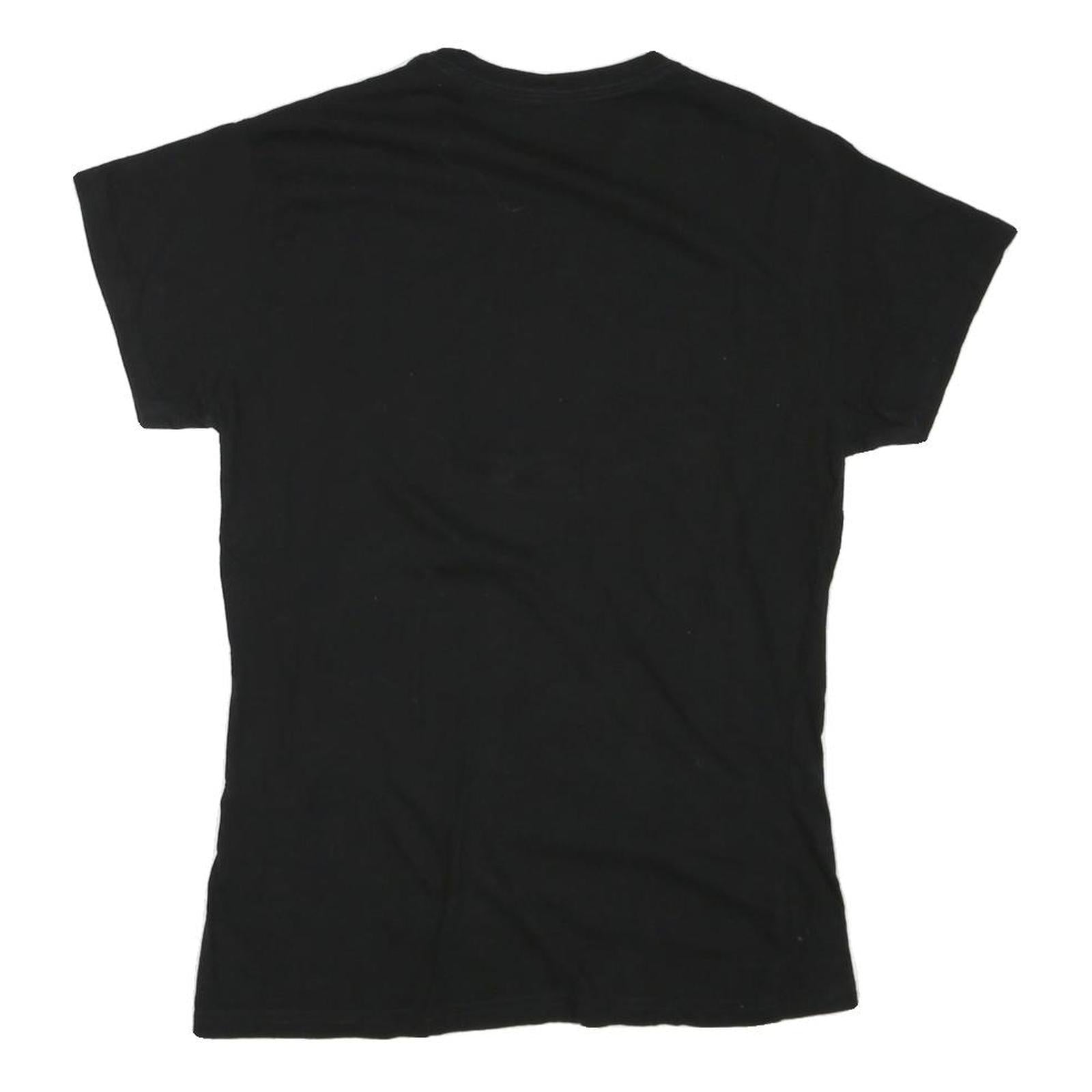 HARD ROCK CAFE Womens Black Munich T-Shirt XL Short Sleeve Crew Neck Cotton