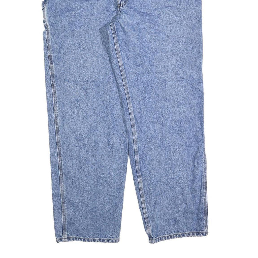 CARHARTT Mens Jeans Blue Relaxed Straight Denim Medium W40 L32 Workwear Casual