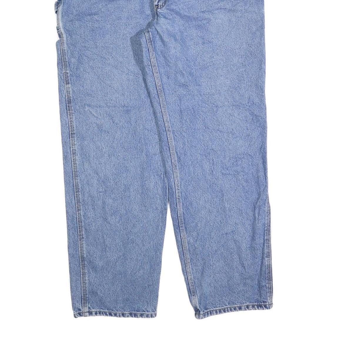 CARHARTT Mens Jeans Blue Relaxed Straight Denim Medium W40 L32 Workwear Casual