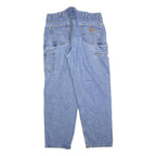 CARHARTT Mens Jeans Blue Relaxed Straight Denim Medium W40 L32 Workwear Casual