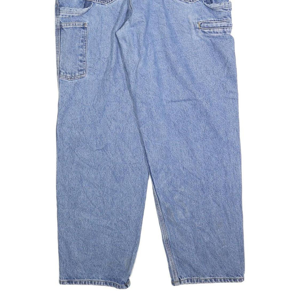 CARHARTT Mens Jeans Blue Relaxed Straight Denim Medium W40 L32 Workwear Casual