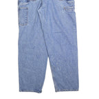 CARHARTT Mens Jeans Blue Relaxed Straight Denim Medium W40 L32 Workwear Casual