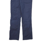 CARHARTT Mens Navy Regular Straight Cotton Blend Trousers W30 L30 Workwear Zip