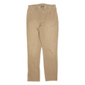 LAUREN RALPH LAUREN Womens Jeans Beige Regular Straight Denim Regular W32 L32