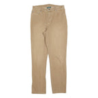 LAUREN RALPH LAUREN Womens Jeans Beige Regular Straight Denim Regular W32 L32