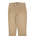 LAUREN RALPH LAUREN Womens Jeans Beige Regular Straight Denim Regular W32 L32