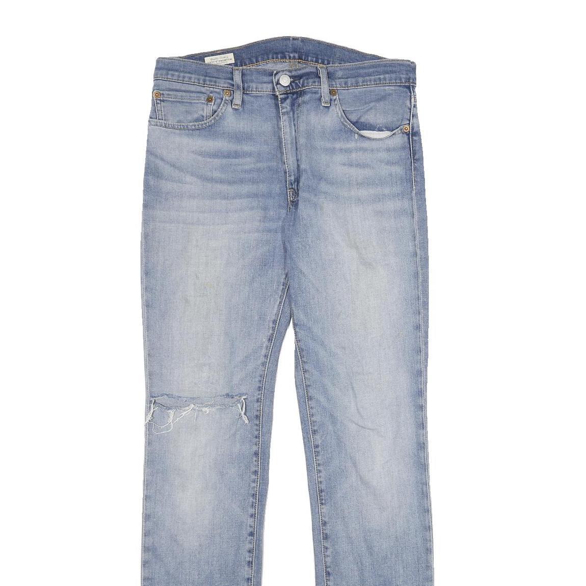 LEVI'S 511 Big E Mens Jeans Blue Slim Skinny Denim Rinse W32 L34