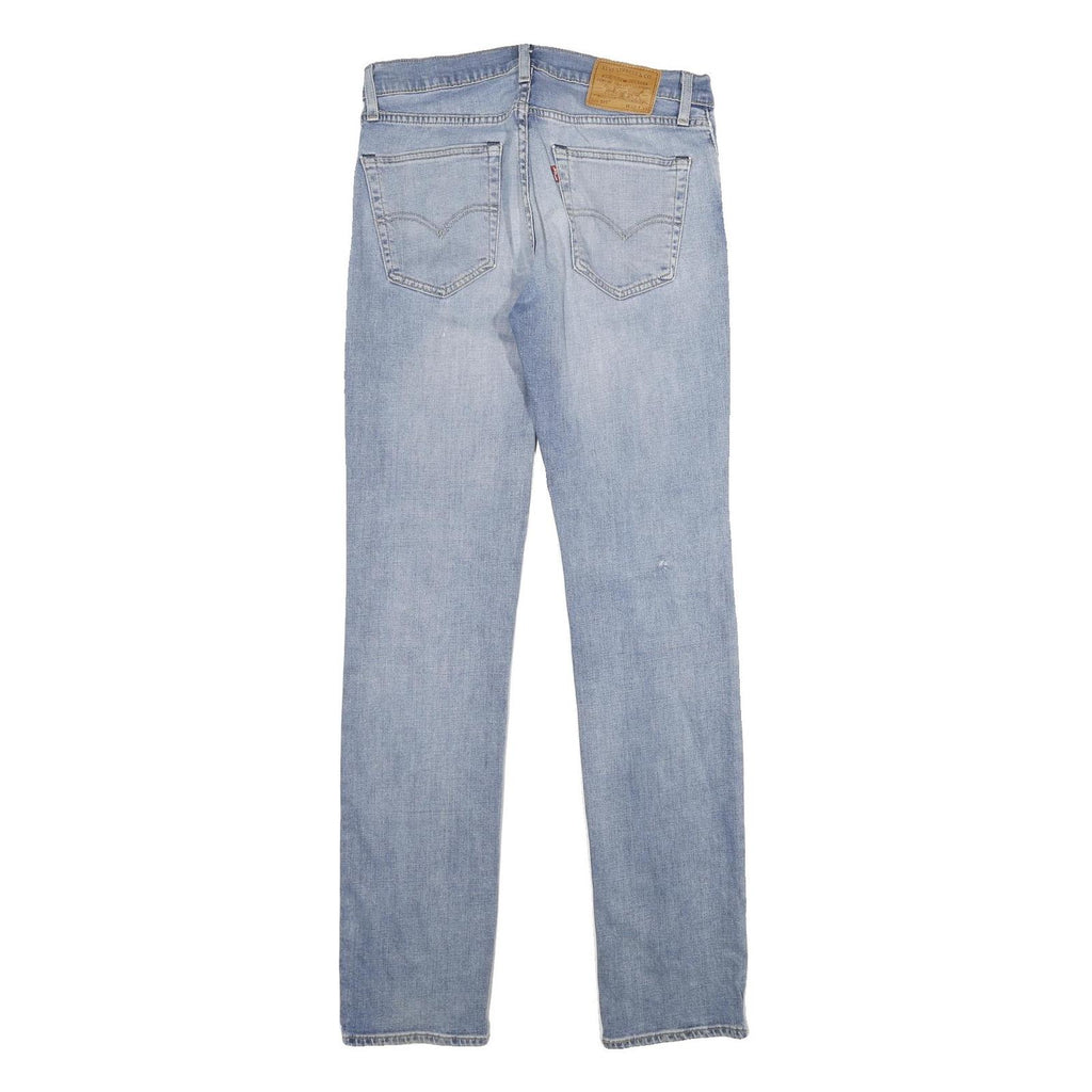 LEVI'S 511 Big E Mens Jeans Blue Slim Skinny Denim Rinse W32 L34