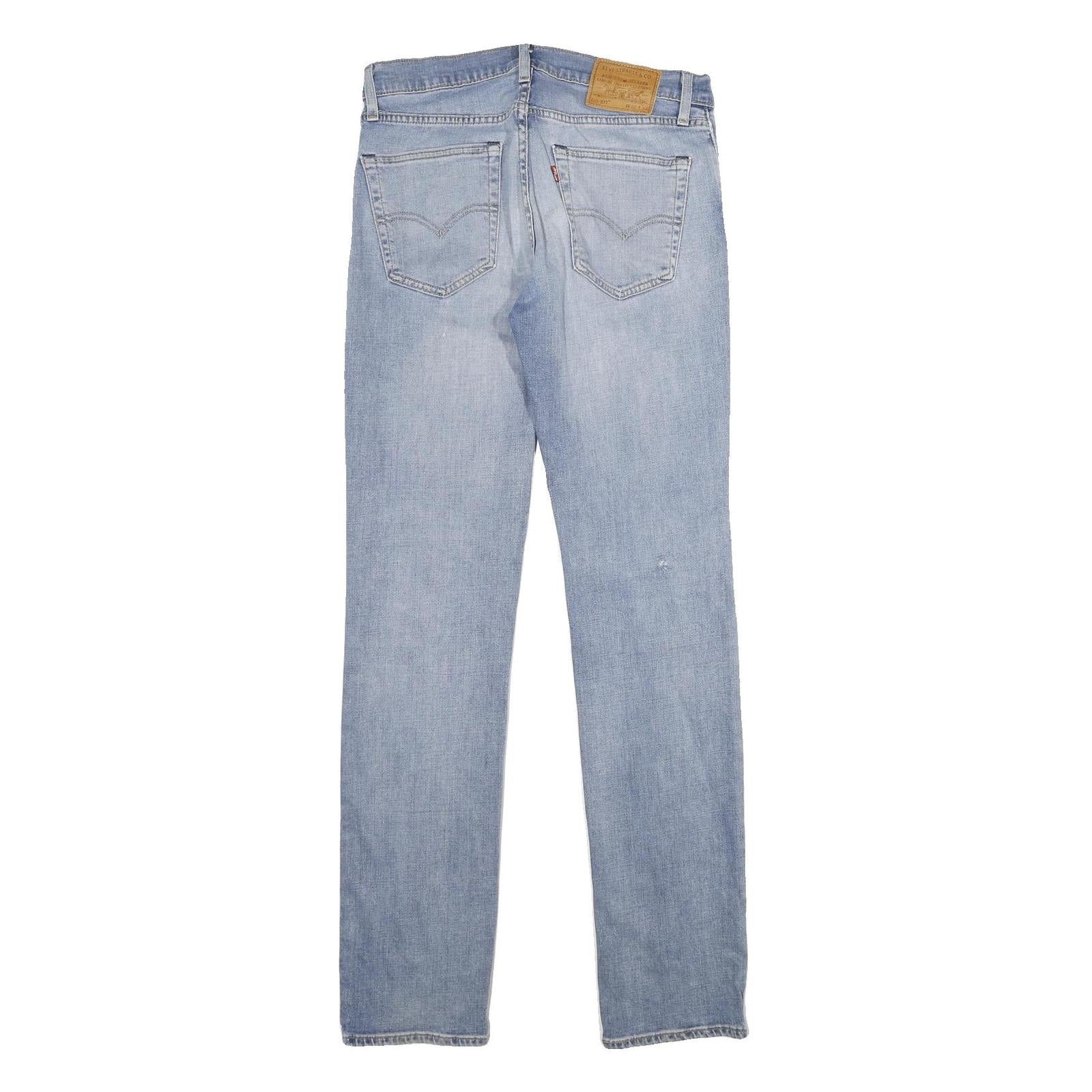 LEVI'S 511 Big E Mens Jeans Blue Slim Skinny Denim Rinse W32 L34