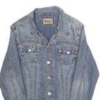 LEVI'S Womens Blue Denim Button Jacket S Cotton Classic Casual Retro