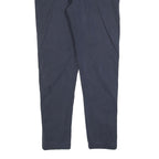 LEVI'S Mens Cotton Blend Navy Regular Fit Straight Leg Trousers W36 L34 Casual