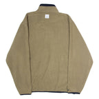 NAUTICA Mens Fleece Green 1/4 Zip L