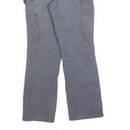 CARHARTT Womens Regular Blue Cotton Blend Zip Trousers W28 L28 Durable Workwear